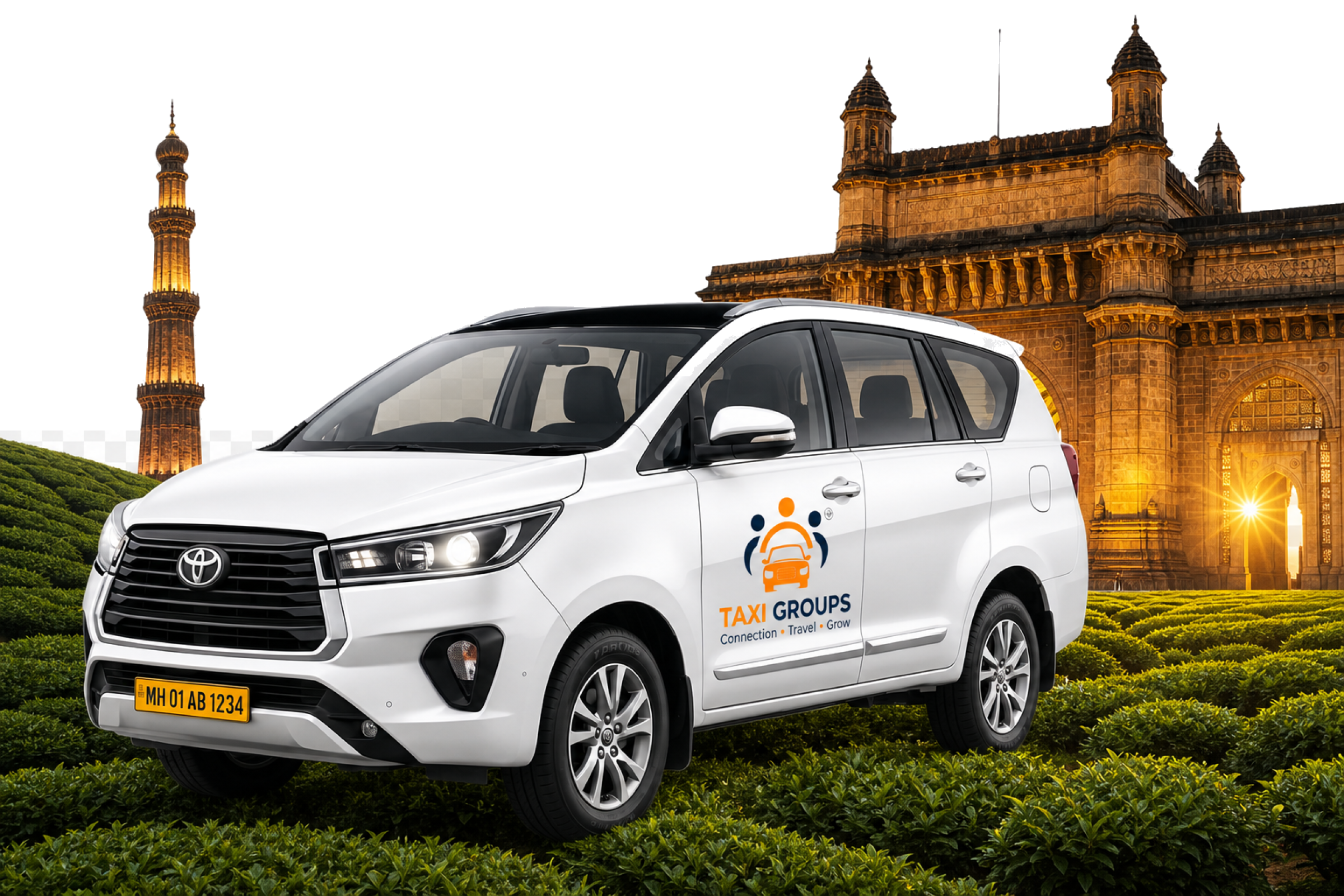 Taxi Groups Innova — airport transfer taxi banner