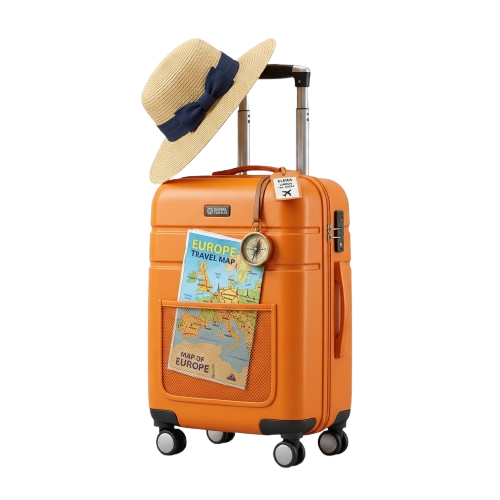 Taxi Groups 3D One Way Trolley Bag